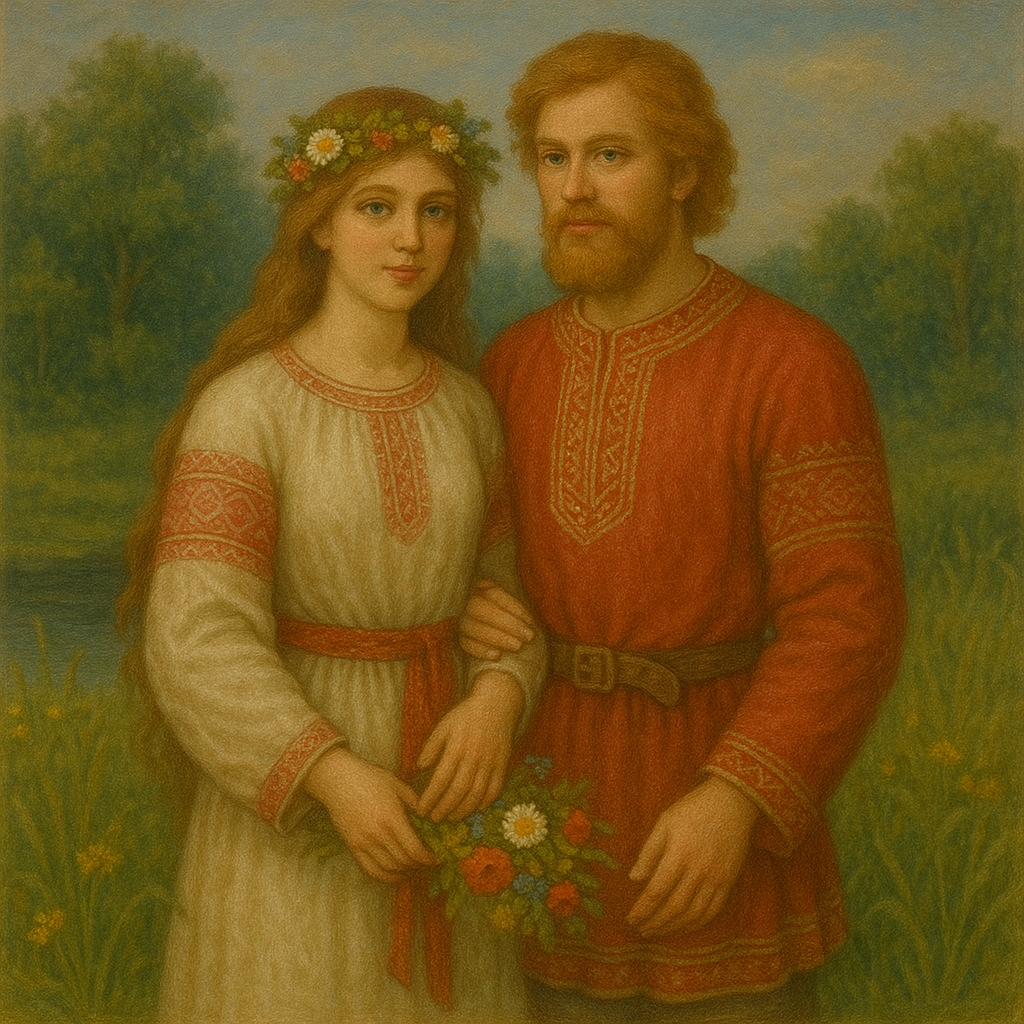 Lada and Lado - Goddess of Love and Her Companion